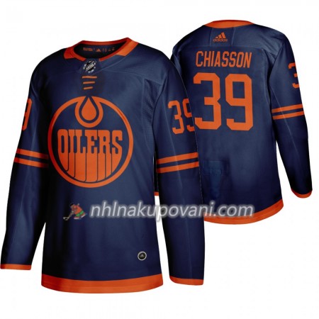Edmonton Oilers Dresy Alex Chiasson 39 Adidas 2019-2020 Modrý Authentic - Pánské Edmonton Oilers Dresy Alex Chiasson 39 Adidas 2019-2020 Modrý Authentic - Pánské